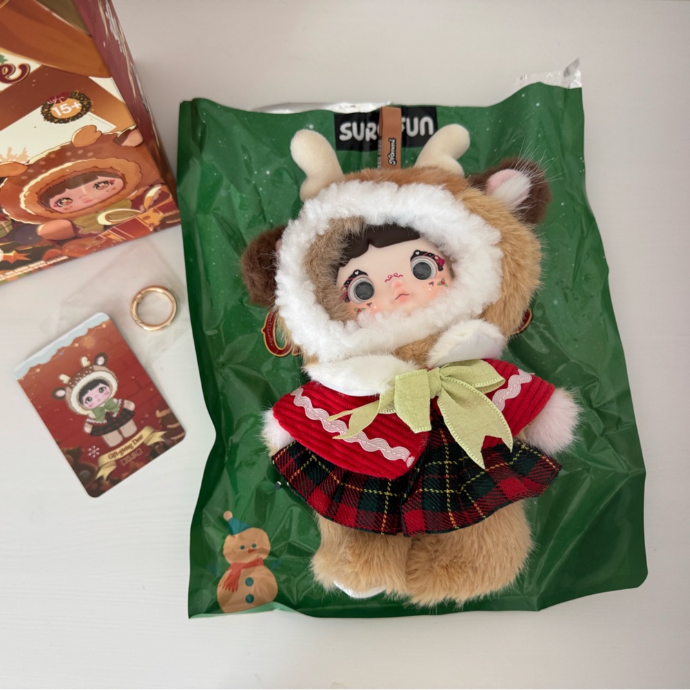 Nommi Magical Christmas Eve Plush Doll Pendant Gift-Giving Deer
